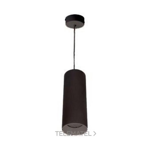 LUMINARIA COLGANTE DECORATIVO 54211 REDONDO GU10 7W NEGRO CABLE 1,5m