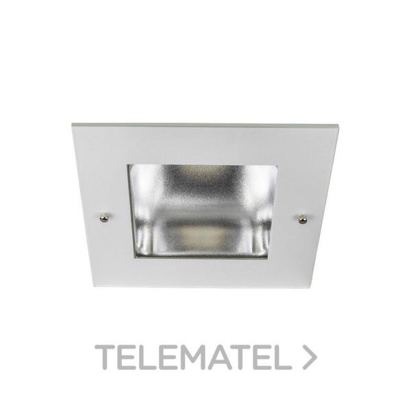 DOWNLIGHT CUADRADO 5080 LED 40W 3000K EQUIPO TCI BLANCO