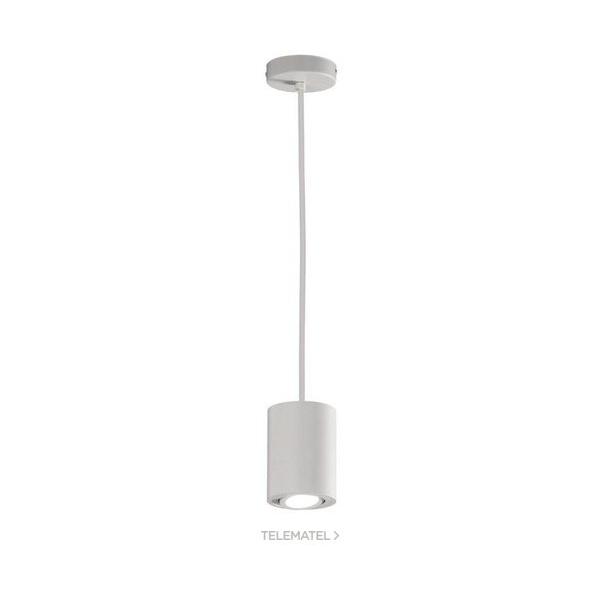 LUMINARIA COLGANTE DECORATIVO 54207 REDONDO GU10 7W BLANCO