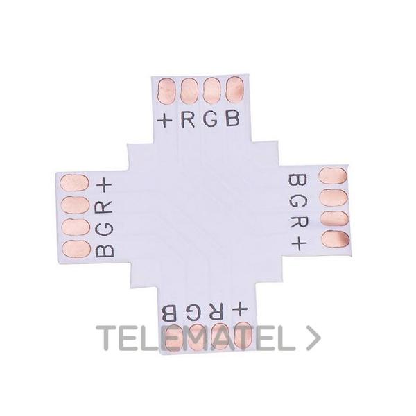 EMPALME DERIVACIN 4 LADOS PARA TIRA RGB 14,4W