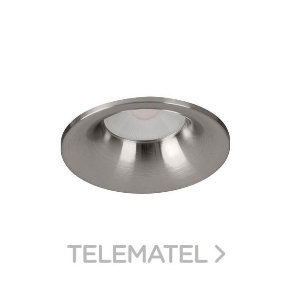 EMPOTRABLE REDONDO DECORATIVO LED 5702 7W DIMABLE NÍQUEL SATINADO