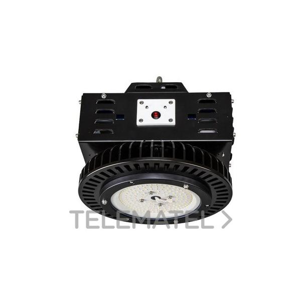 CAMPANA LED UFO 150W 5000K CON KIT DE EMERGENCIA NEGRO