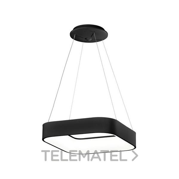 LUMINARIA COLGANTE REDONDA MOSCU 172C 28W 4000K NEGRO