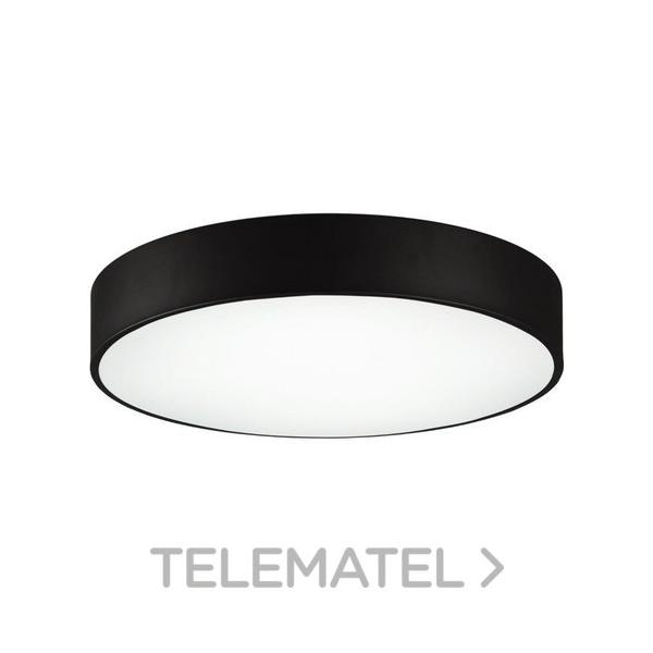 PLAFÓN REDONDO MONA-800 80x10cm 80W 4000K NEGRO