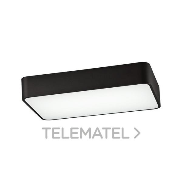PLAFÓN RECTANGULAR TOLO-600 48W 4000K NEGRO