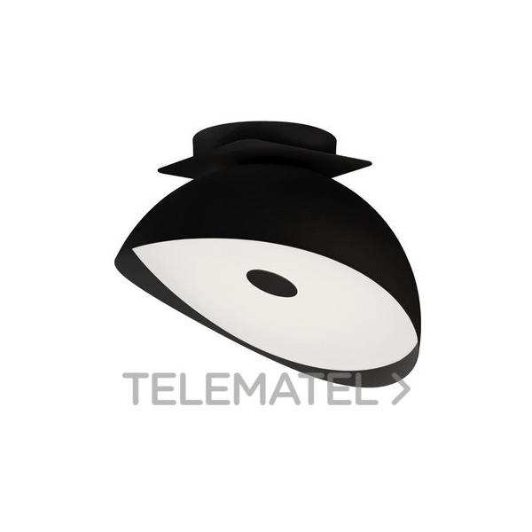 PLAFÓN LED DECORATIVO 24W 4000K NEGRO