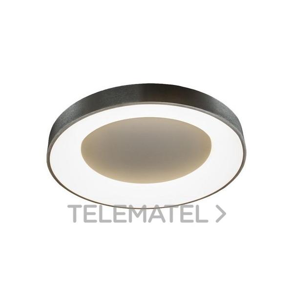 PLAFN LED REDONDO LUNAR 888 30W 3000K ALUMINIO