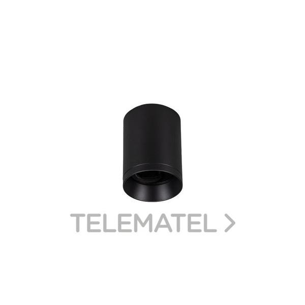 FOCO DE SUPERFICIE GU10 7W TRIAC-AC NEGRO