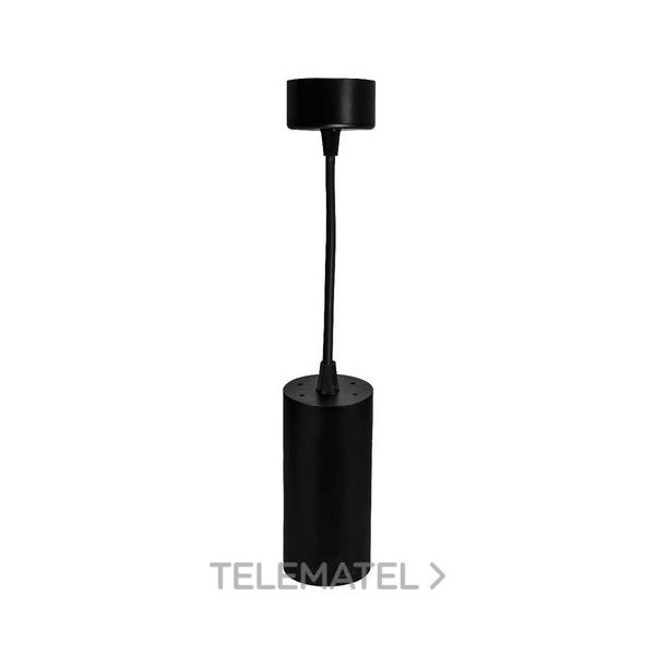 FOCO COLGANTE 4213 GU10 7W TRIAC-AC NEGRO