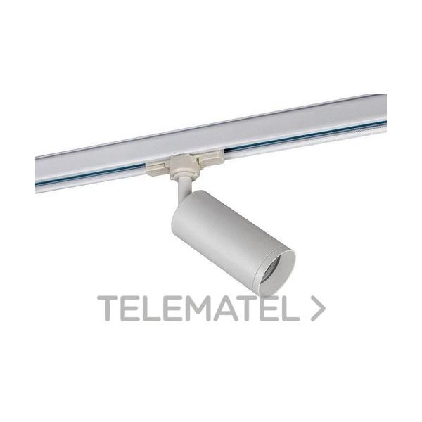 FOCO DE CARRIL ELECTRIFICADO ORIENTABLE GU10 7W TRIAC-AC BLANCO