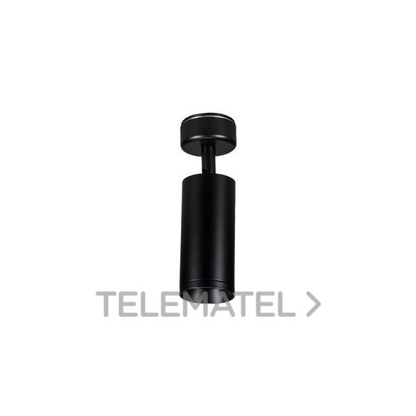 FOCO DE SUPERFICIE ORIENTABLE GU10 7W TRIAC-AC NEGRO