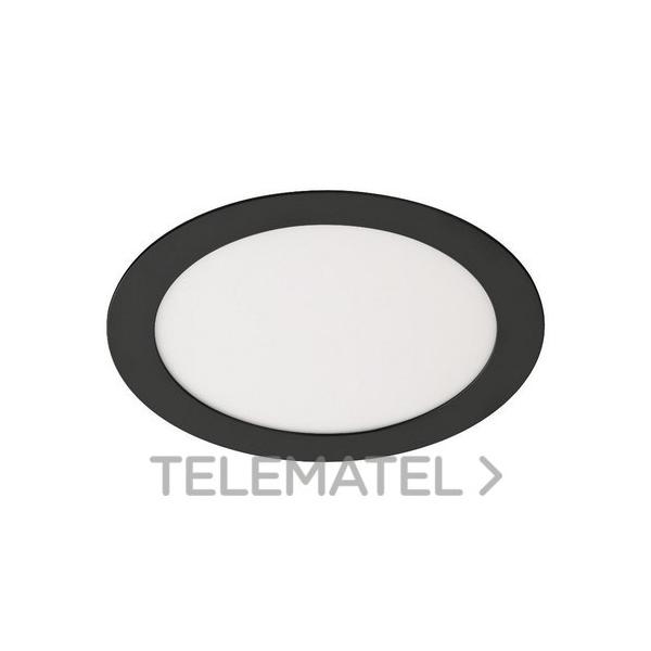 PANEL 5093 LED 20W 4000K REGULACIÓN DALI NEGRO