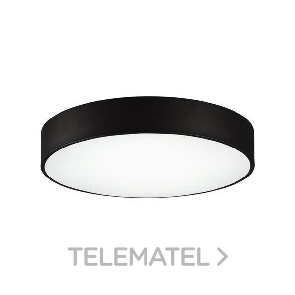 PLAFÓN REDONDO MONA-800 80x10cm 80W 3000K NEGRO