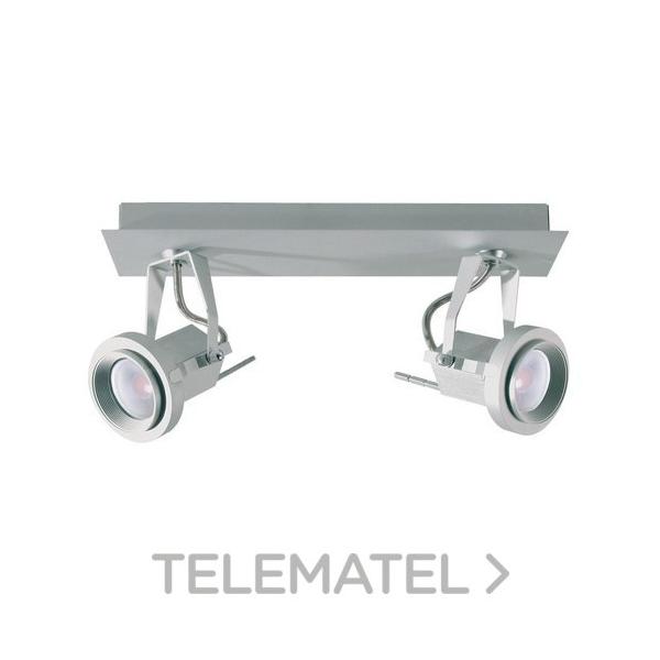 LUMINARIA SPOTLIGHT 2 7W TRIAC-AC CON LMPARA ALUMINIO