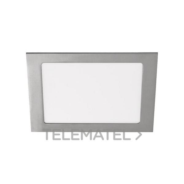 PANEL LED CUADRADO 20W 4000K NÍQUEL ALIMENTACIÓN CONTINUA VDC 12V