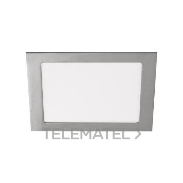 PANEL LED CUADRADO 20W 4000K NÍQUEL ALIMENTACIÓN CONTINUA VDC 24V