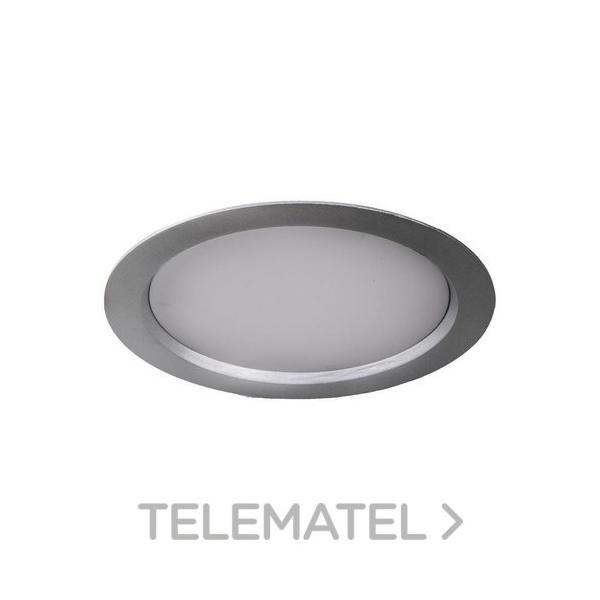 PANEL LED REDONDO TITANIO EMPOTRAR 25W 4200K VDC 24V