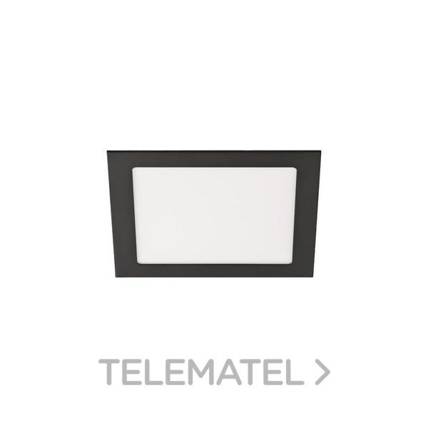 PANEL LED CUADRADO 20W 4000K NEGRO TRIAC-AC
