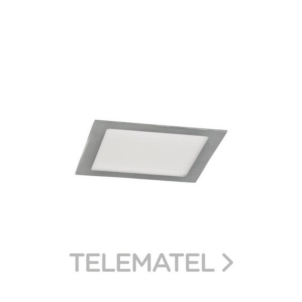 PANEL LED CUADRADO 20W 6000K TITANIO 1-10V