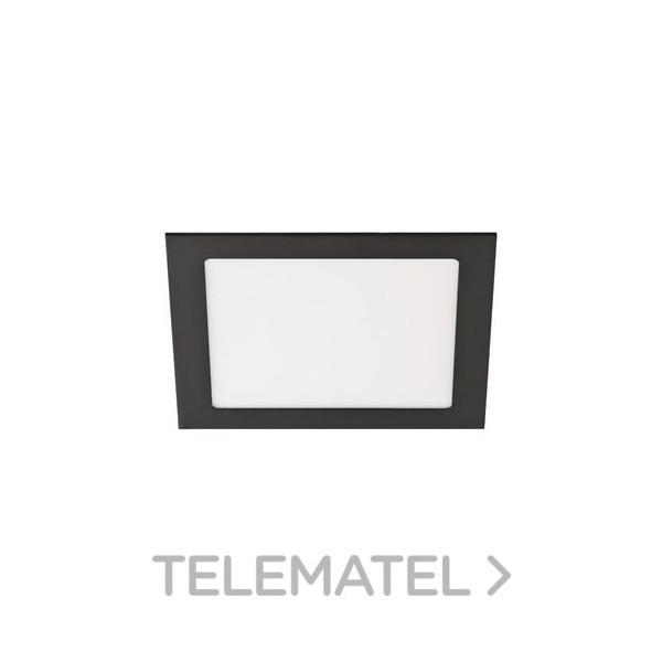 PANEL LED CUADRADO 20W 4000K NEGRO 3 NIVELES MEANWELL