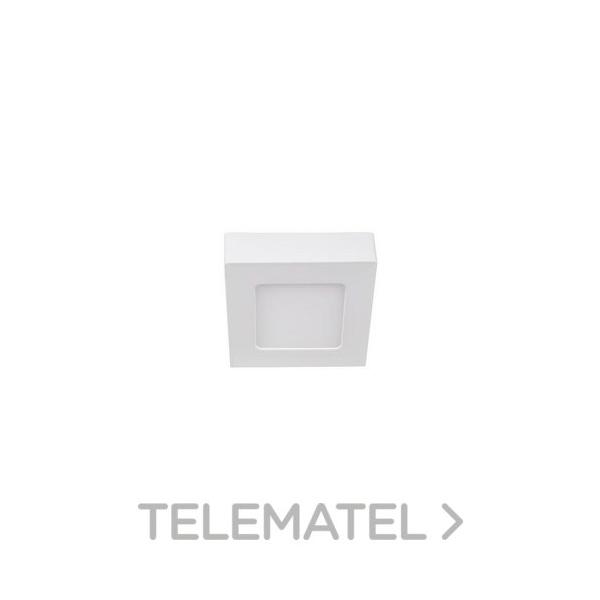 PANEL LED CUADRADO SUPERFICIE 6W 3500K BLANCO VDC 24V