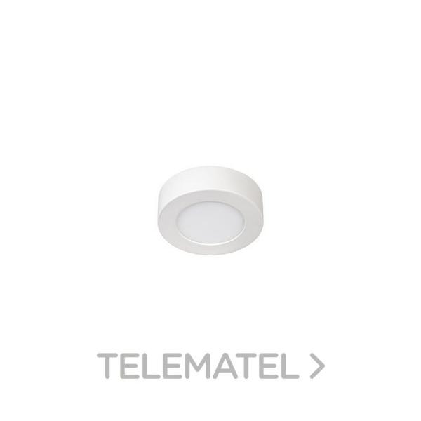 PANEL LED REDONDO SUPERFICIE 6W 3500K BLANCO VDC 24V