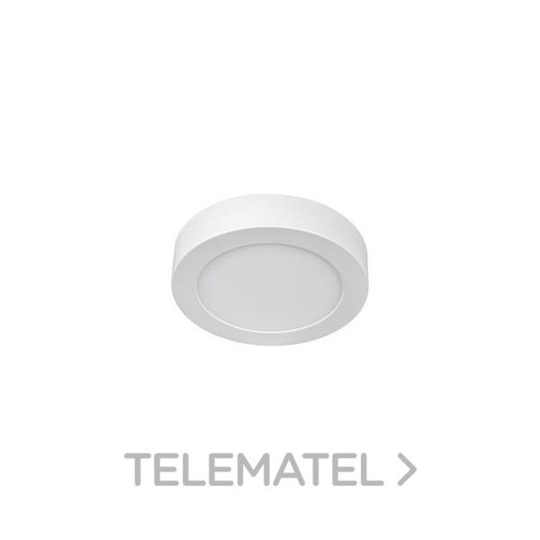 PANEL LED REDONDO SUPERFICIE 12W 3500K BLANCO VDC. 24V