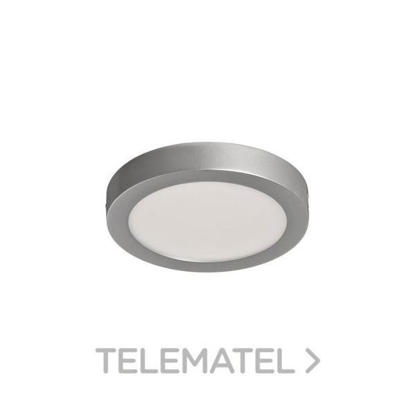 PANEL LED REDONDO SUPERFICIE TITANIO 20W 4000K VDC 24V