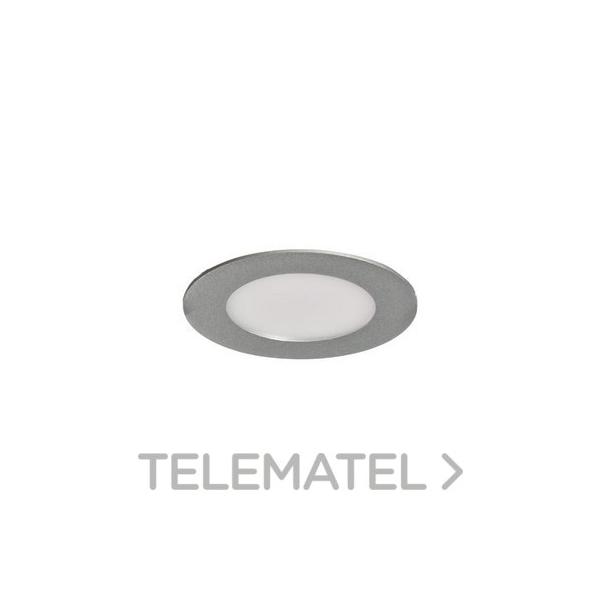 PANEL LED REDONDO 6W 4000K TITANIO VDC 24V