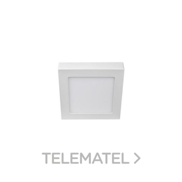 PANEL LED CUADRADO SUPERFICIE BLANCO 12W 4000K VDC 24V