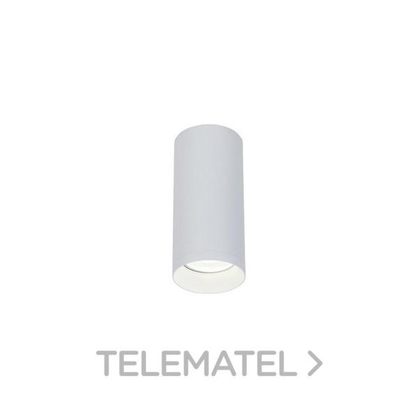 FOCO SUPERFICIE REDONDO BLANCO GU10 130mm