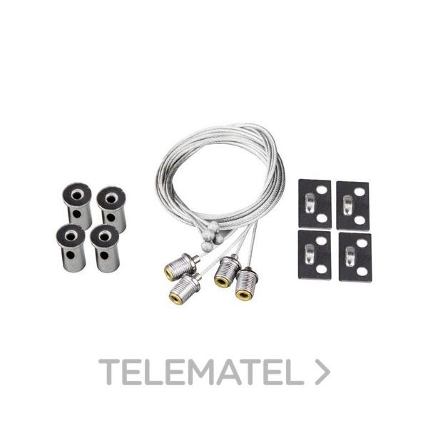 KIT EMPOTRABLE ALUMINIO PARA PANEL 5003