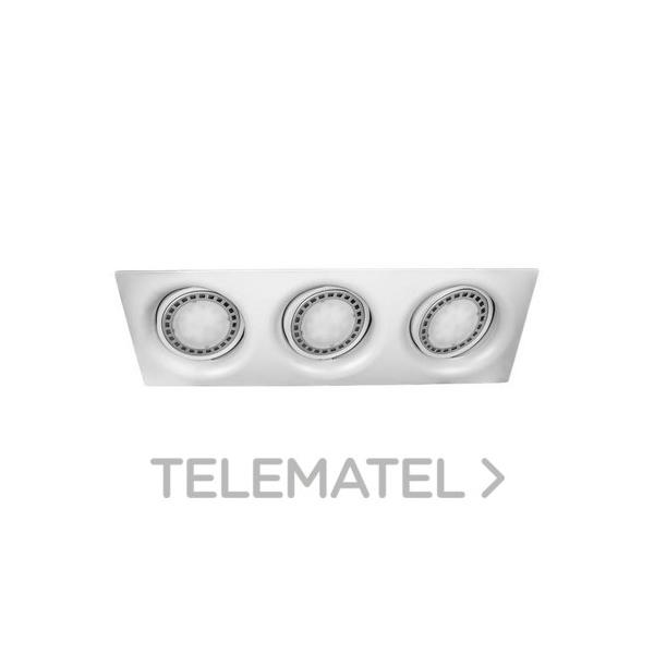 EMPOTRABLE RTGLAR.BASC.5034 Al BL 3xLED QR111 15W 4000K TRIAC-A