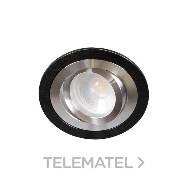 EMPOTRABLE REDONDO 5139 BASCULANTE WENGUE LED GU10 3W 3000K DIM