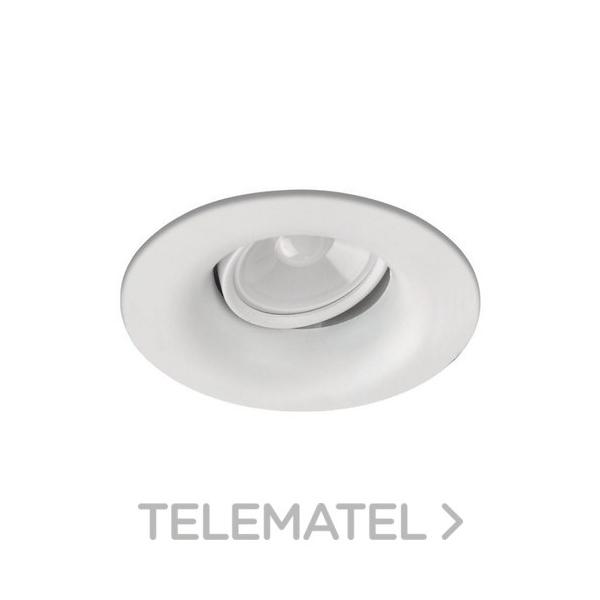 EMPOTRABLE REDONDO 54131 BASCULANTE BLANCO LED GU10 7W 3000K DIM