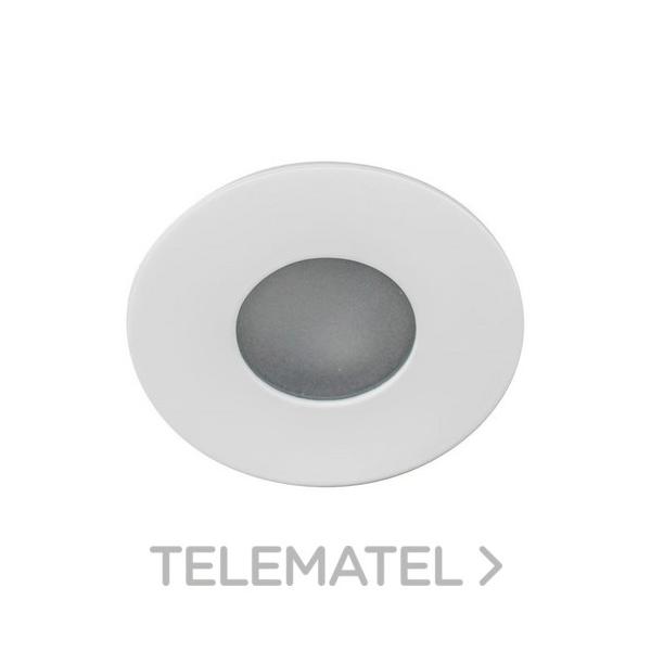 EMPOTRABLE REDONDO 54137 FIJO FUNDICIÓN ALUMINIO BLANCO LED GU10 7W 6000K