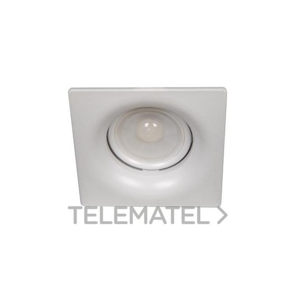 EMPOTRABLE CUADRADO 54130 BASCULANTE BLANCO LED GU10 7W 6000K