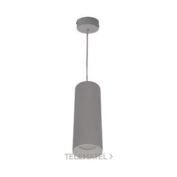 LUMINARIA COLGANTE DECORATIVO 54211 REDONDO GRIS LED GU10 7W 6400K