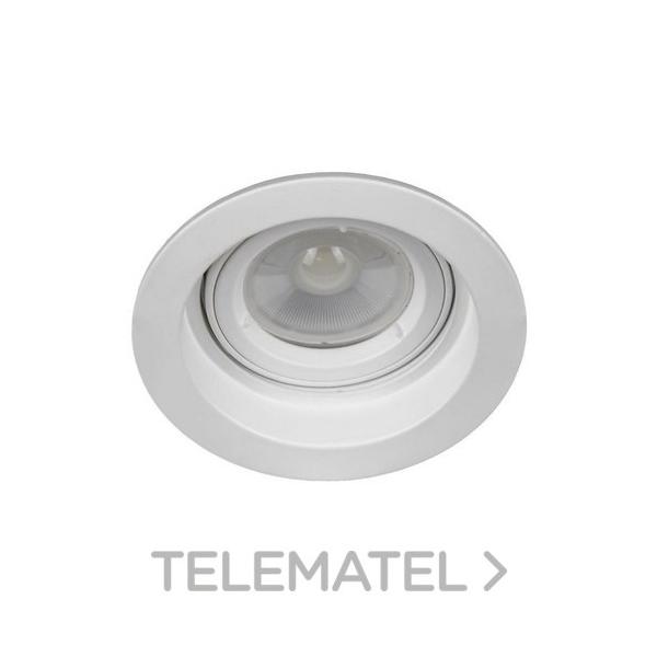 EMPOTRABLE REDONDO 54205 BASCULANTE BLANCO LED GU10 7W 6000K