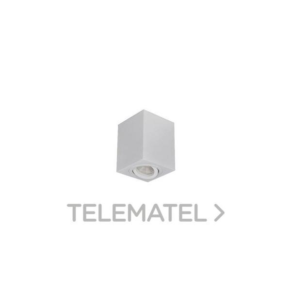 EMPOTRABLE SUPERFICIE CUADRADO 54208 BASCULANTE BLANCO LED GU10 7W 6400K