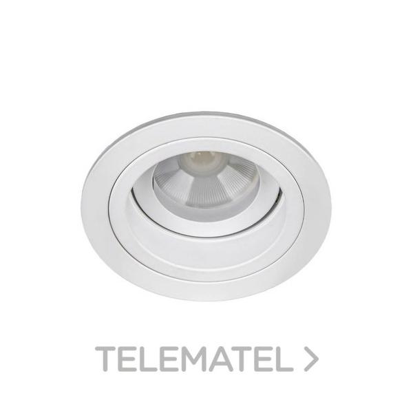 EMPOTRABLE REDONDO 54215 BASCULANTE BLANCO LED GU10 7W 4000K