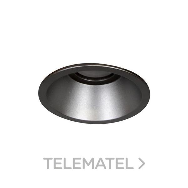 EMPOTRABLE REDONDO 5600 FIJO FUNDICIÓN ALUMINIO PLATA LED GU10 7W 3000K DIM