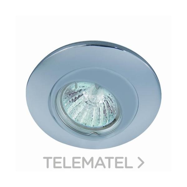 DOWNLIGHT EMPOTRABLE 4023 REDONDO BASCULANTE 50W NQUEL SATINADO