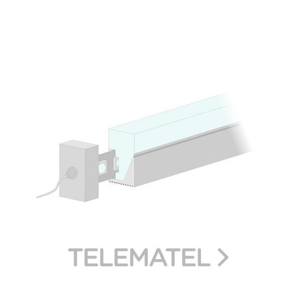 PERFIL FLEXIBLE LATERAL ESTANCO A MEDIDA 180° NEON3-4.8W-IP67-24V-6K