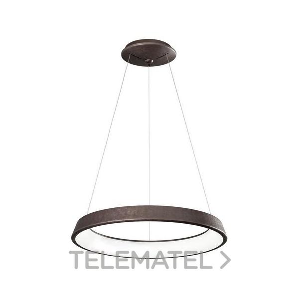 LUMINARIA COLGANTE DEC.ESTOCOLMO Al+PC RED.CAF 36W 3000K TRIAC-AC