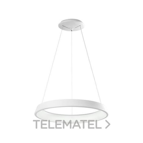 LUMINARIA COLGANTE DEC.ESTOCOLMO Al+PC RED.BL 36W 4000K TRIAC-AC