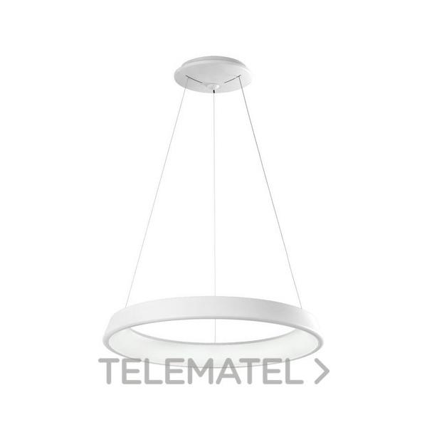 LUMINARIA COLGANTE DEC.ESTOCOLMO Al+PC RED.BL 36W 3000K TRIAC-AC