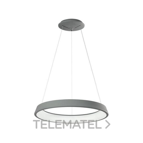 LUMINARIA COLGANTE DEC.ESTOCOLMO Al+PC RED.GR 36W 3000K PUSH