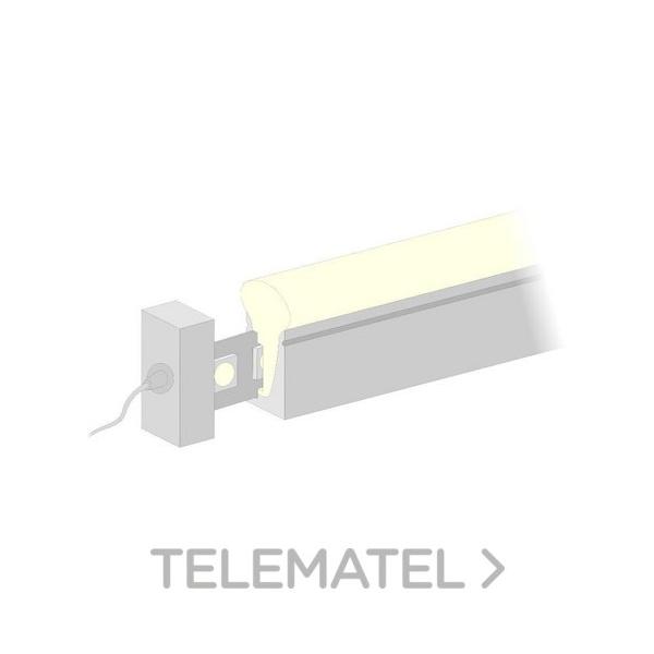 PERFIL FLEXIBLE LATERAL ESTANCO 5m IP67 270° NEON4-4.8W-IP67-24V-4K