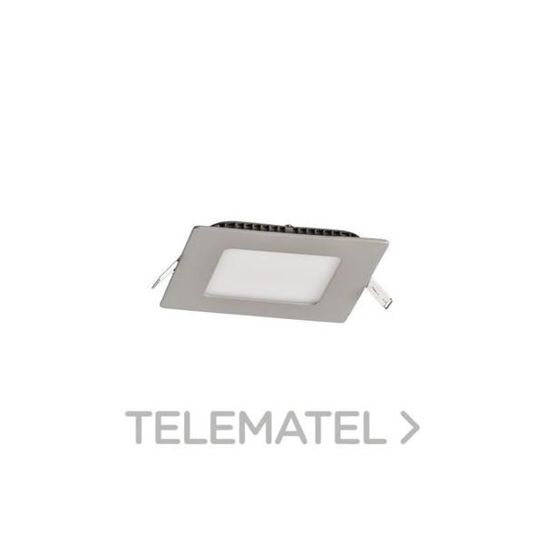 PANEL CUADRADO 5092 LED 6W 3500K TITANIO